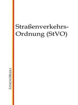cover image of Straßenverkehrs-Ordnung (StVO)